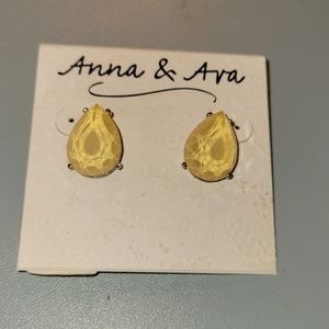 Anna & Ava faux stud earrings